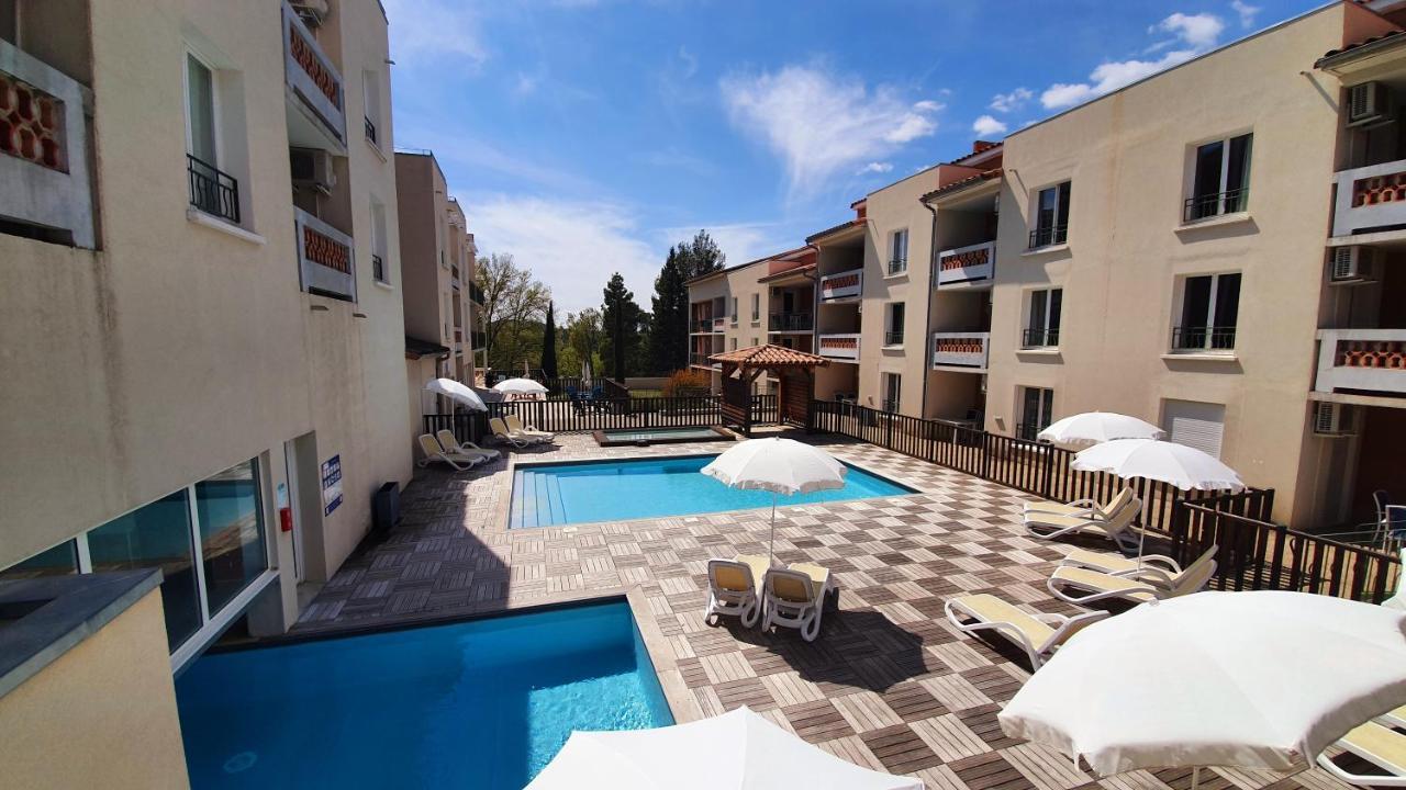 Douceur Du Verdon- Climatise Avec Piscine, Parking Greoux-les-Bains Luaran gambar
